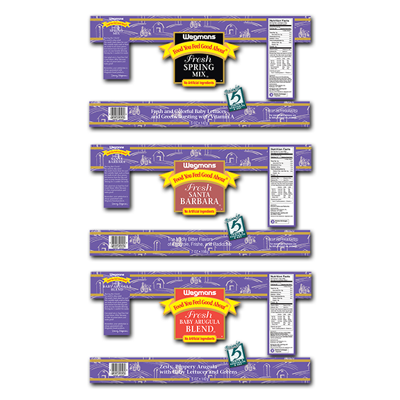 Wegmans Food Markets Packaging Products
