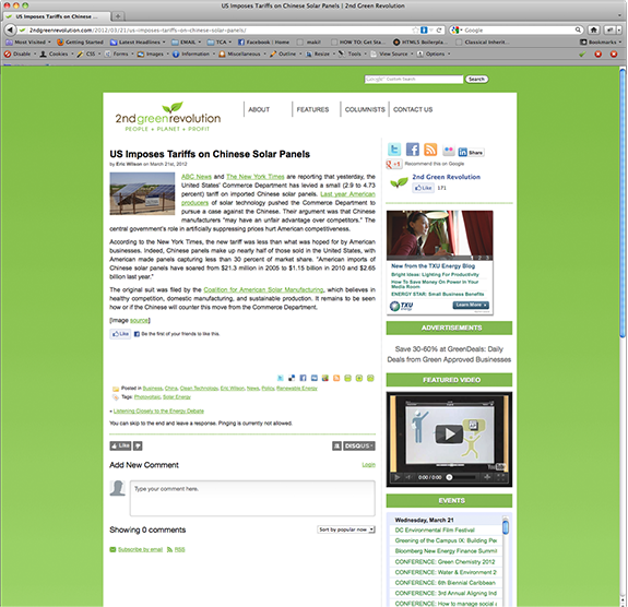 2nd Green Revolution Website