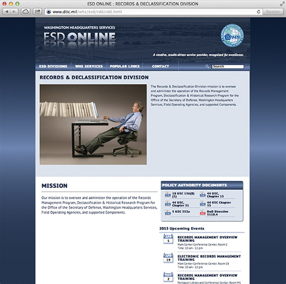 ESD Online Website